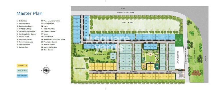ATS Homekraft Bonheur Avenue Master Plan Image