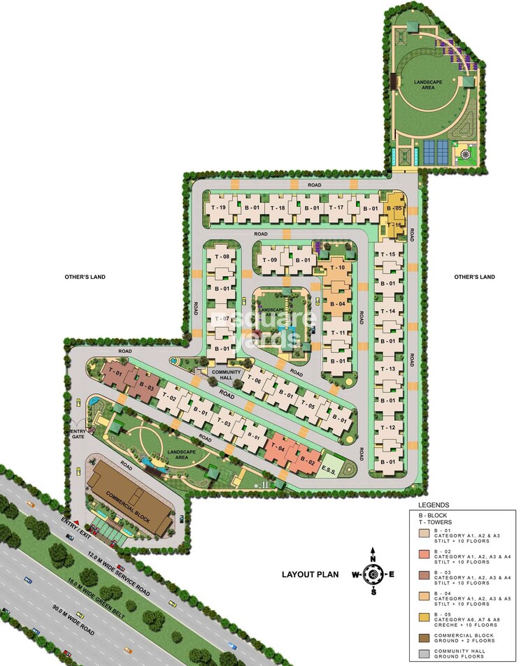 AVL 36 Gurgaon Master Plan Image