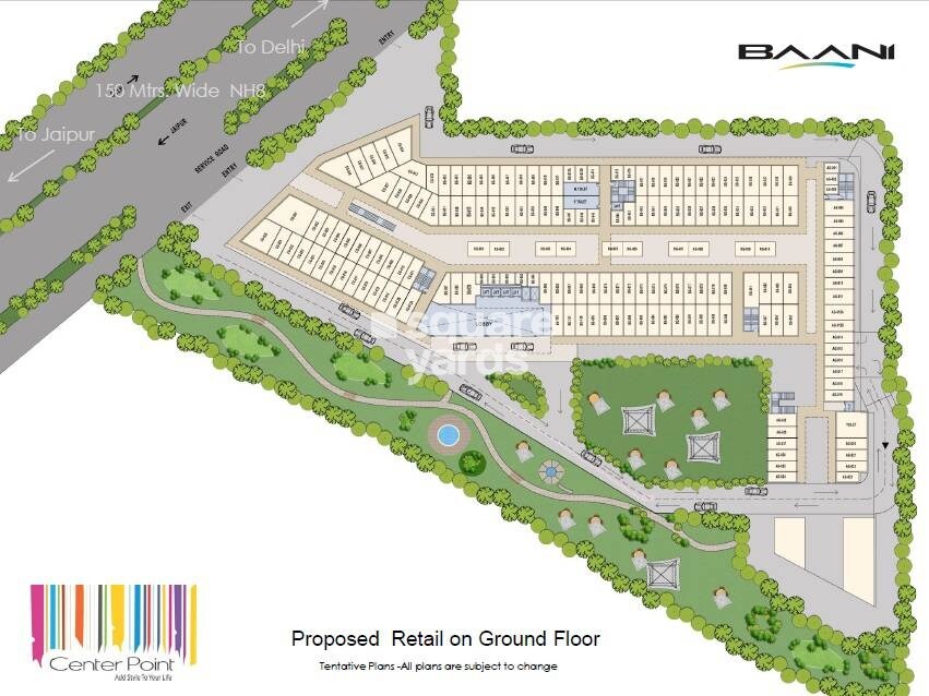 Baani Center Point Master Plan 1