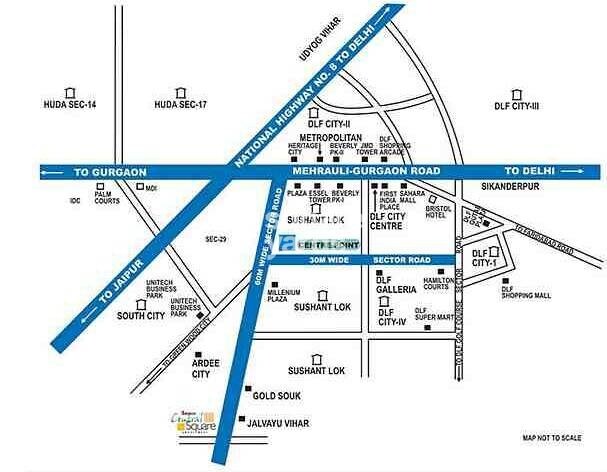 Bestech Central Square Location Image