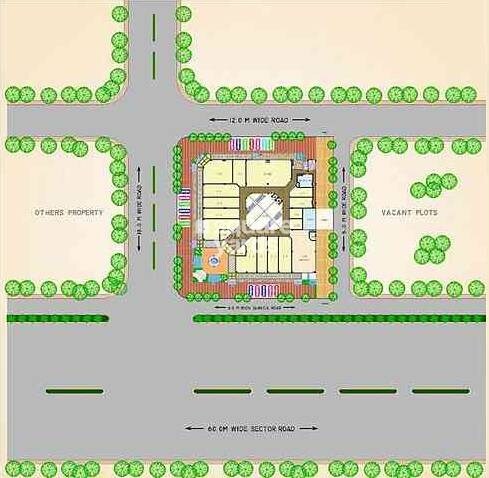 Bestech Central Square Master Plan Image