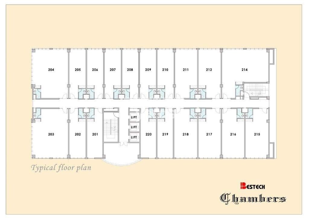 Bestech Chambers Floor Plans