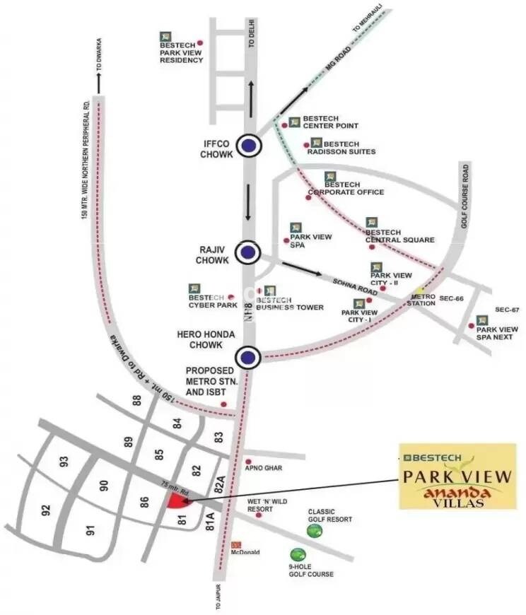 Bestech Park View Ananda Exclusive Villas