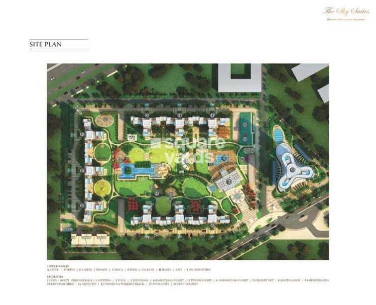 Bestech Park View Grand Spa-Spa Signature Tower Master Plan Image