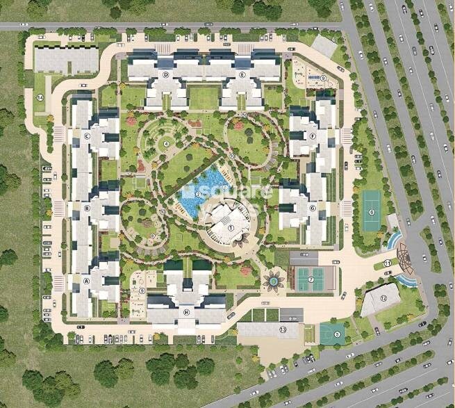 Bestech Park View Sanskruti Master Plan 1