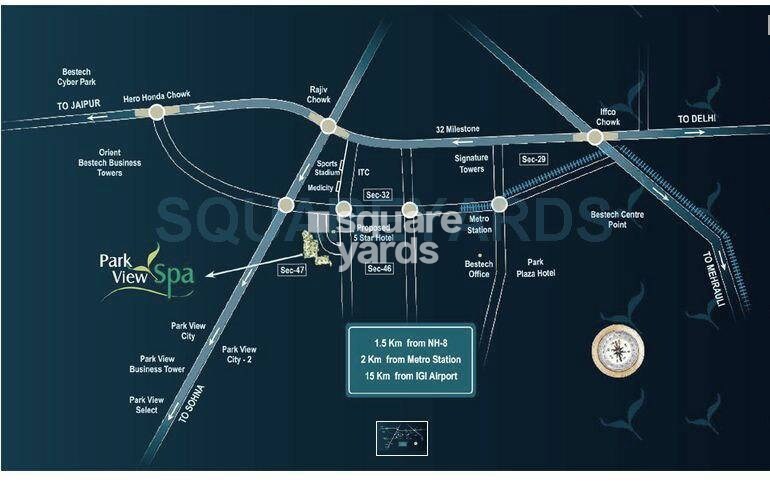 Bestech Park View Spa Location Image