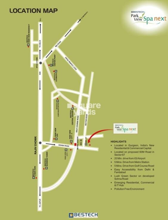 Bestech Park View Spa Next Location Image