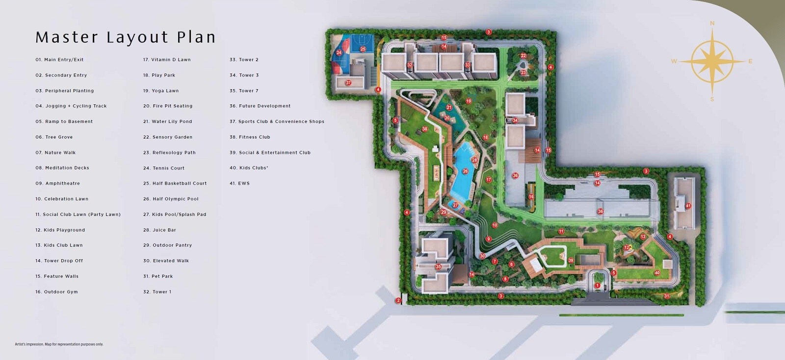 Birla Arika Master Plan Image