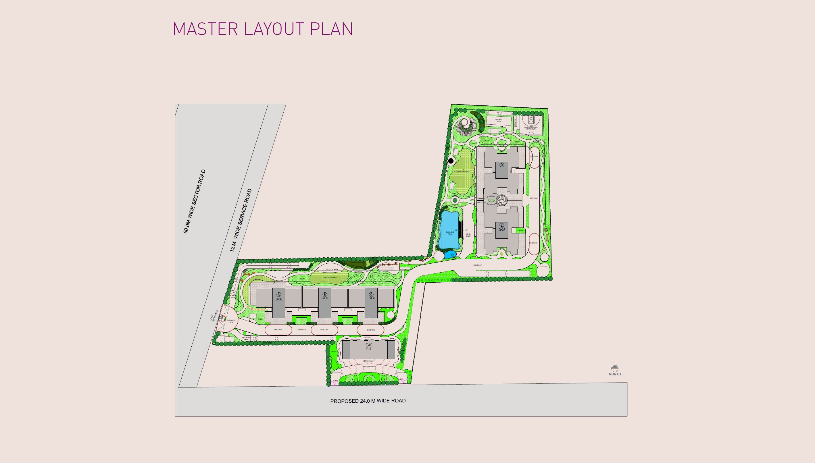 Birla Pravaah Master Plan Image