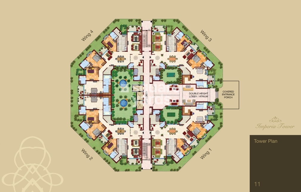 BNB Imperia Tower Floor Plans