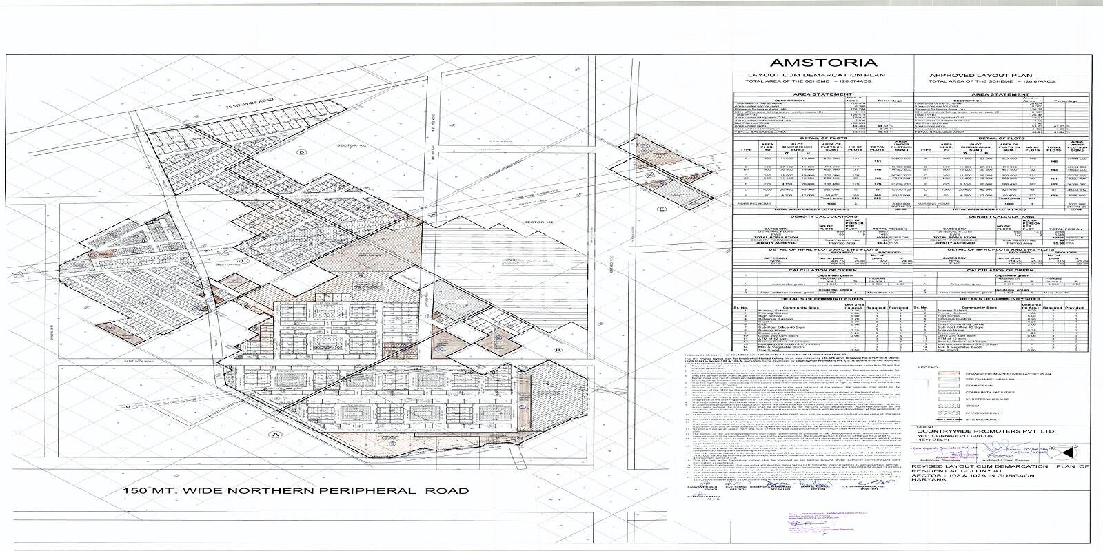 BPTP Amstoria Country Floor Master Plan 1