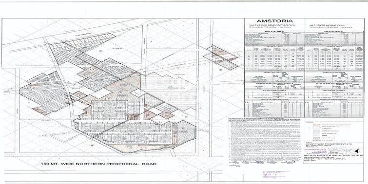 BPTP Amstoria Country Floor Master Plan Image