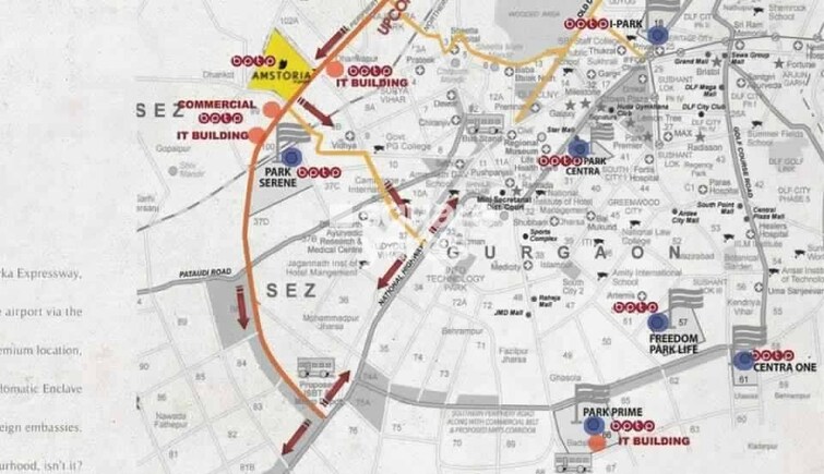 BPTP Amstoria Location Image