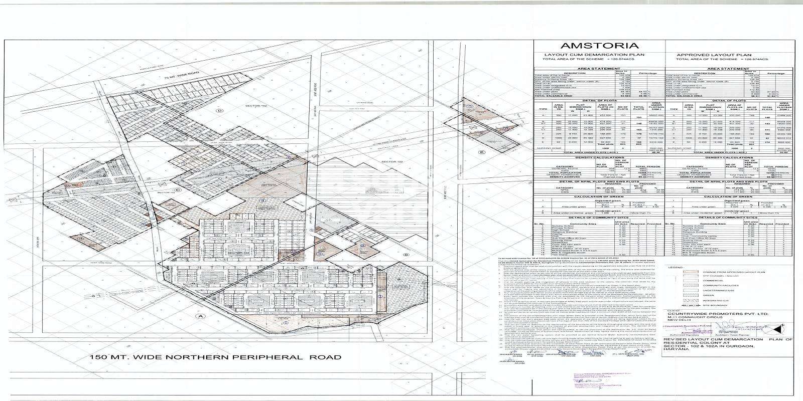 bptp amstoria project master plan image1