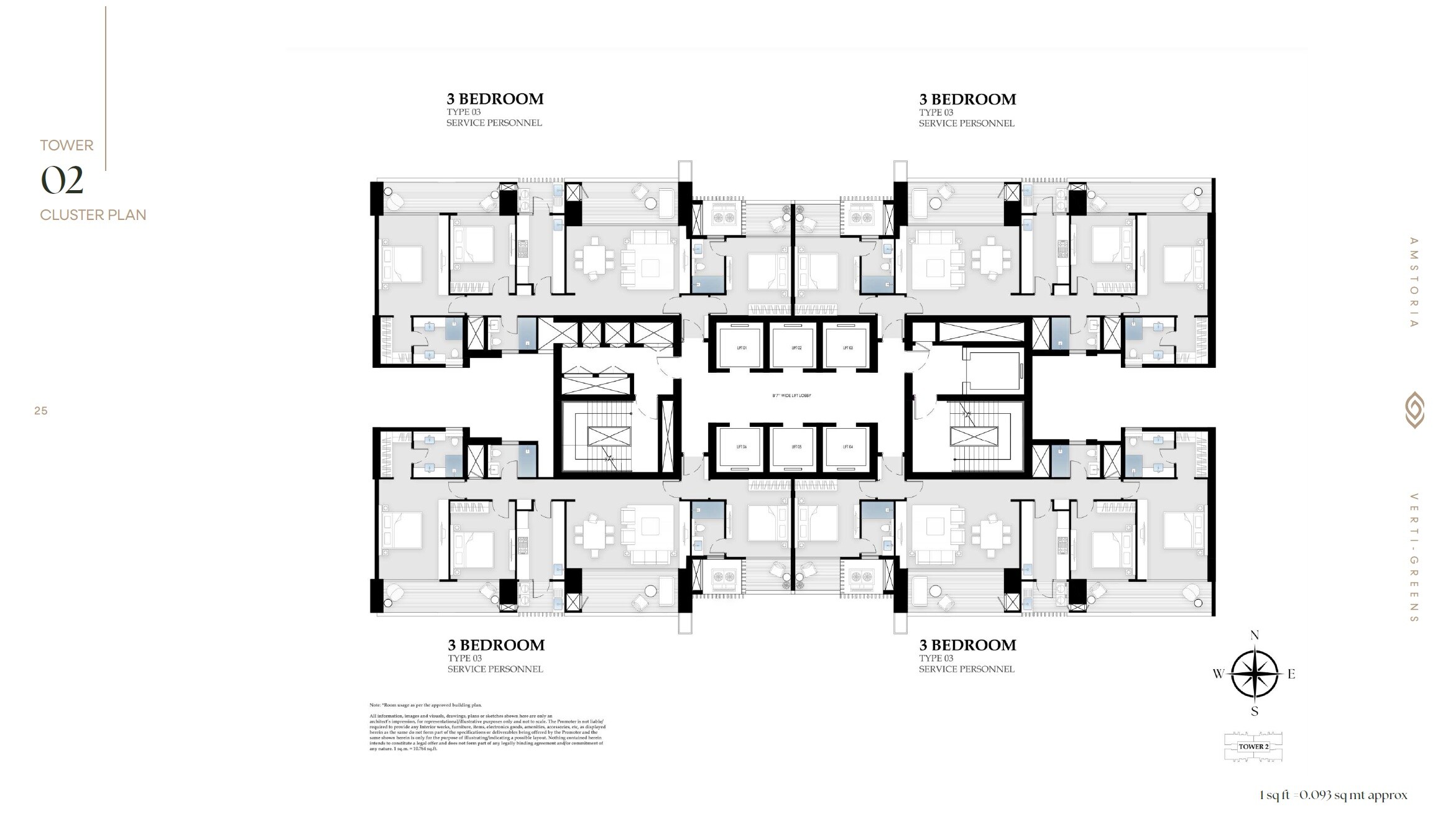BPTP Amstoria Verti Greens Floor Plans 2