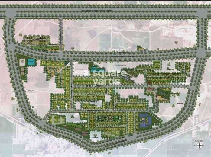bptp astaire gardens august villas project master plan image1