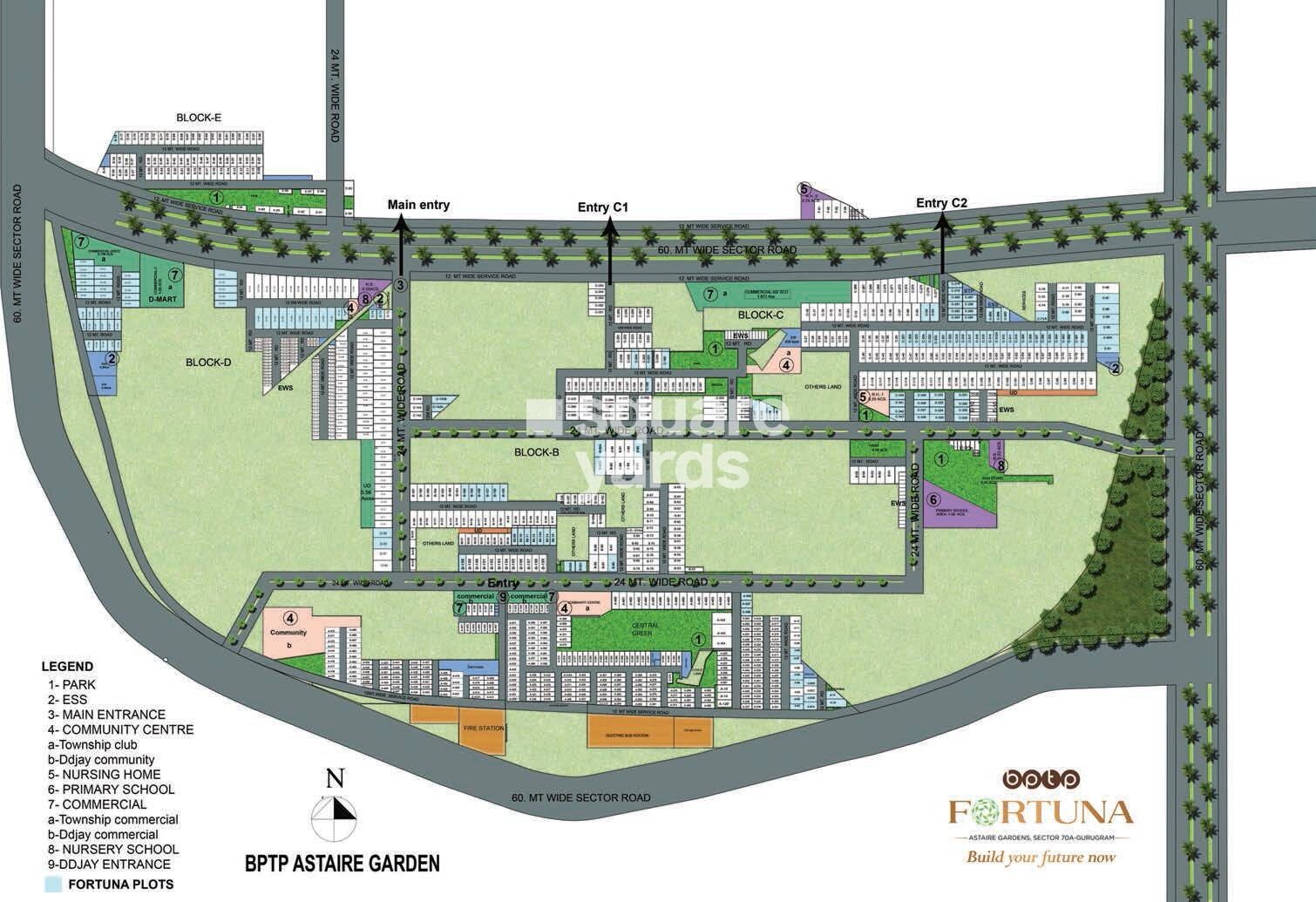 BPTP Astaire Gardens Master Plan 1