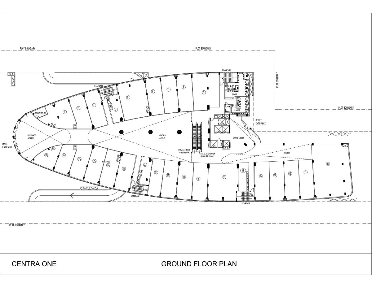 BPTP Centra One Floor Plans 1