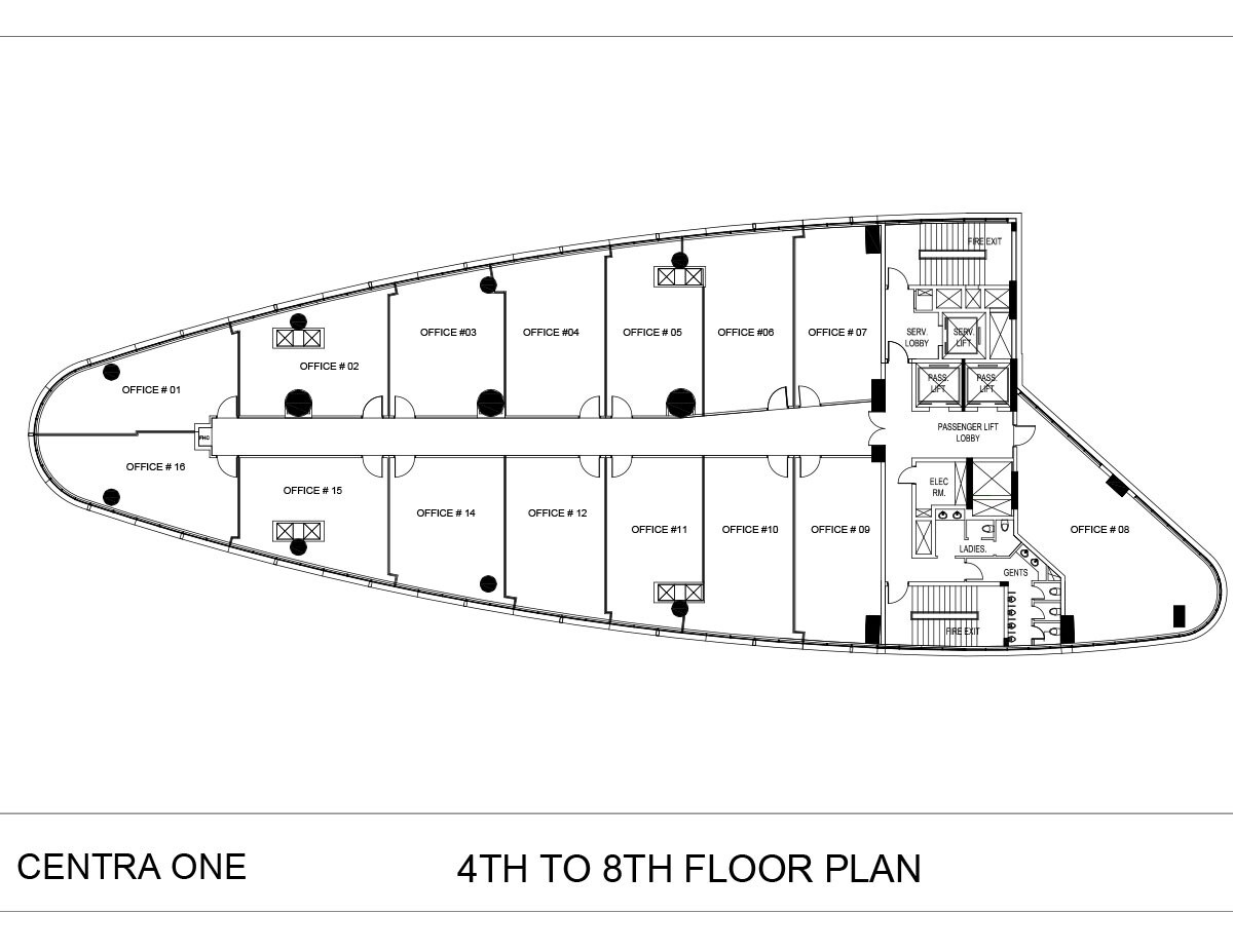 BPTP Centra One Floor Plans 5