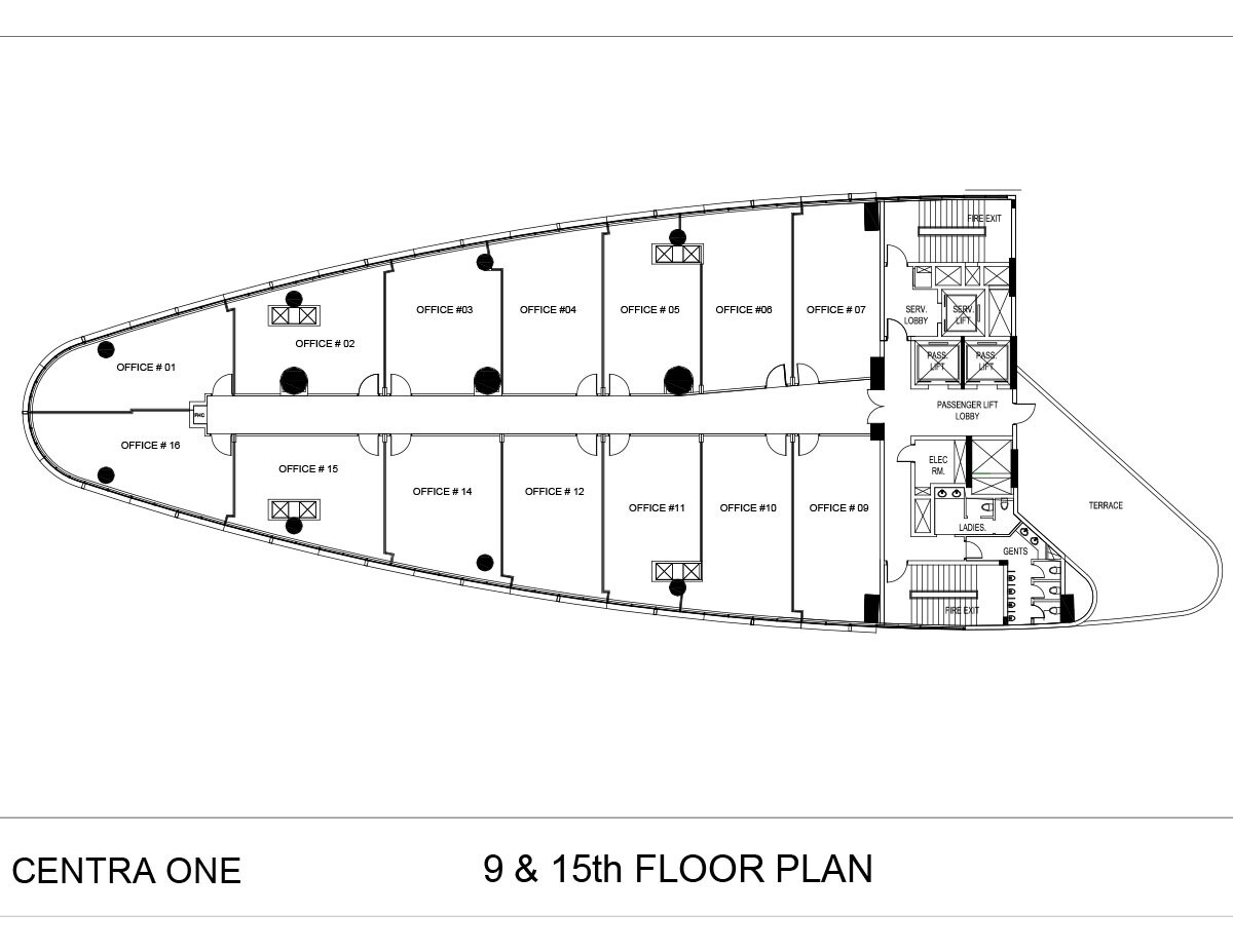 BPTP Centra One Floor Plans 6