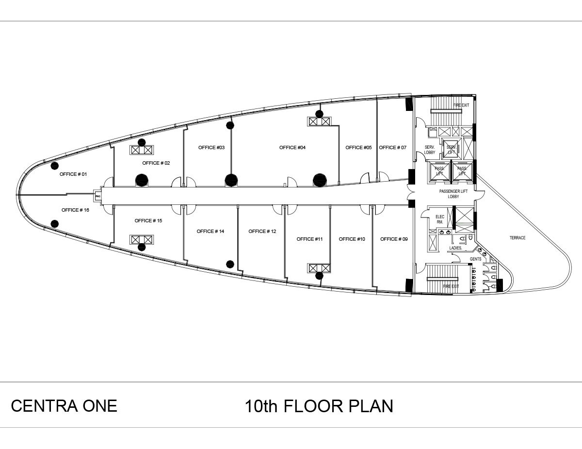 BPTP Centra One Floor Plans 7