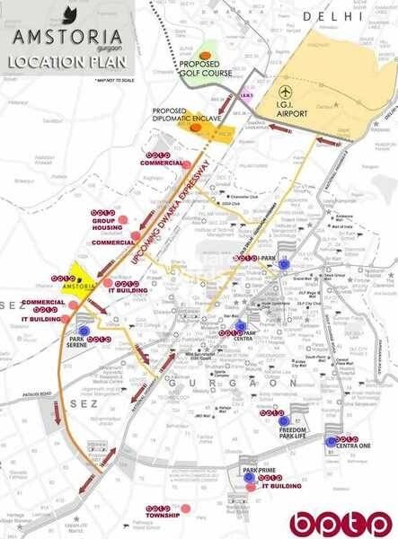 BPTP Country Floor Location Image