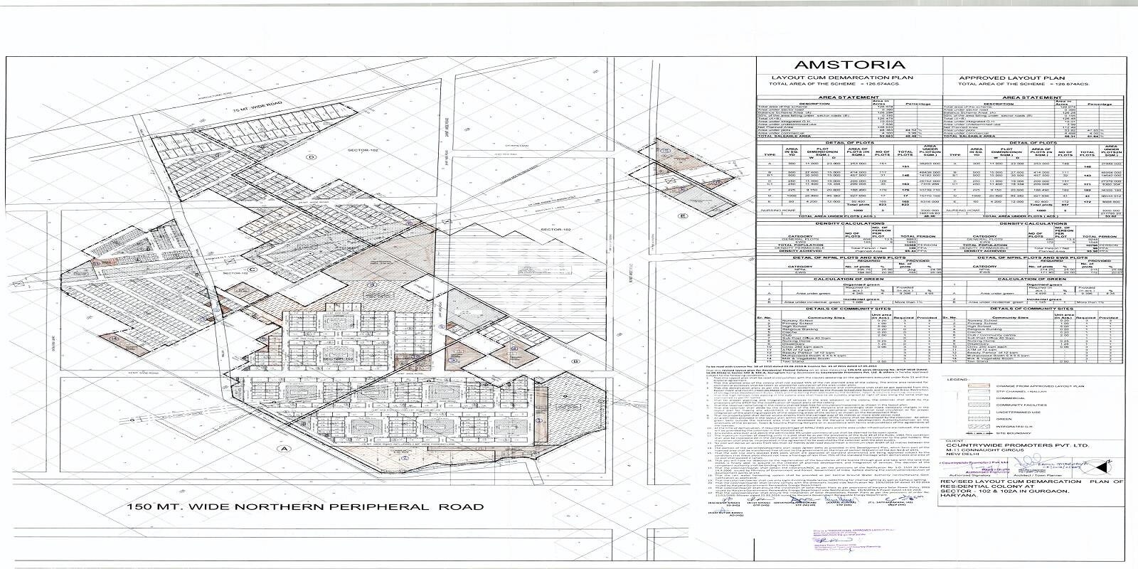 BPTP Country Floor Master Plan 1