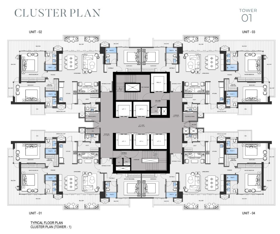 BPTP Downtown 66 Floor Plans 1