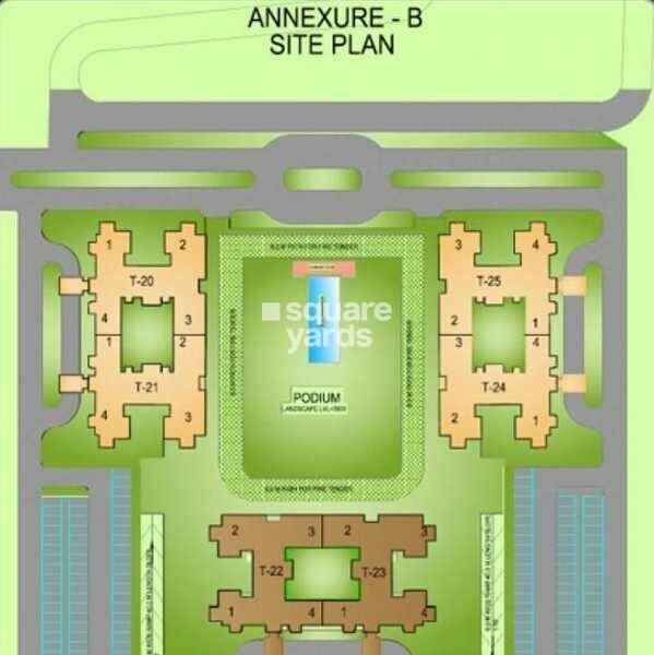 BPTP Fortune Towers Master Plan 1