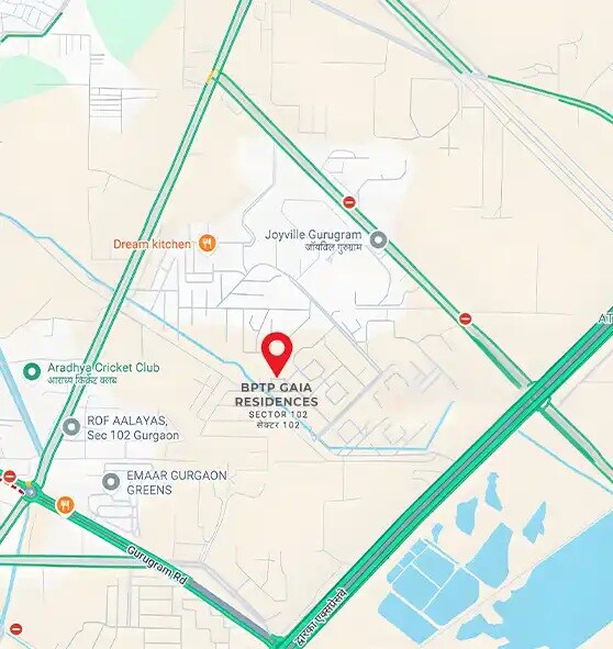 BPTP GAIA Residences Location Image