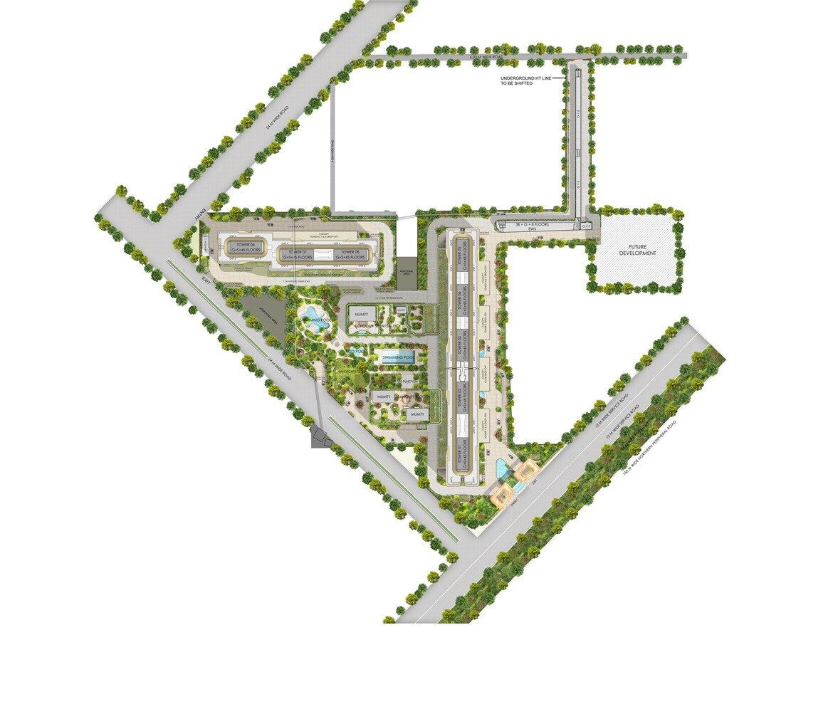 BPTP GAIA Residences Master Plan 1