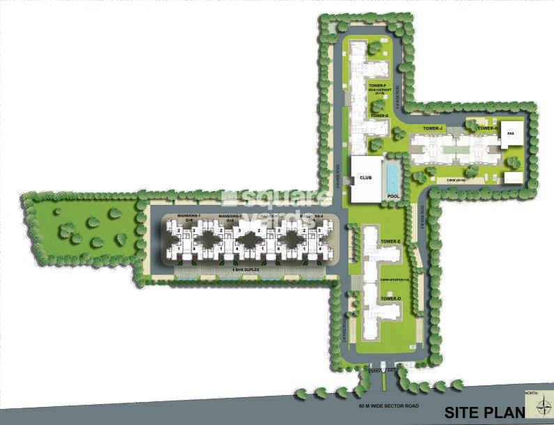 BPTP Mansions Master Plan Image