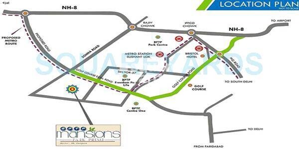 BPTP Mansions Park Prime Location Image