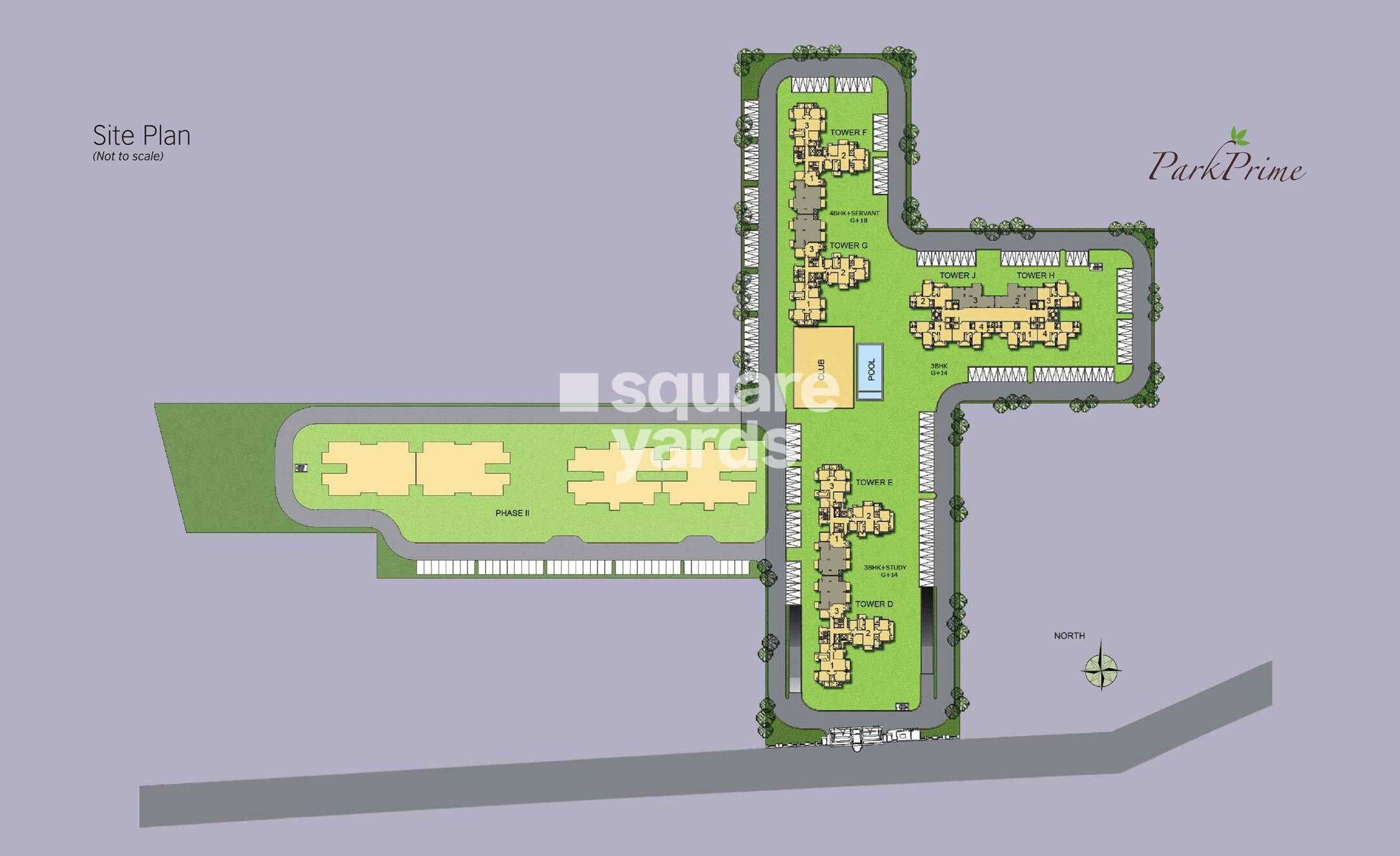 BPTP Park Prime Master Plan Image