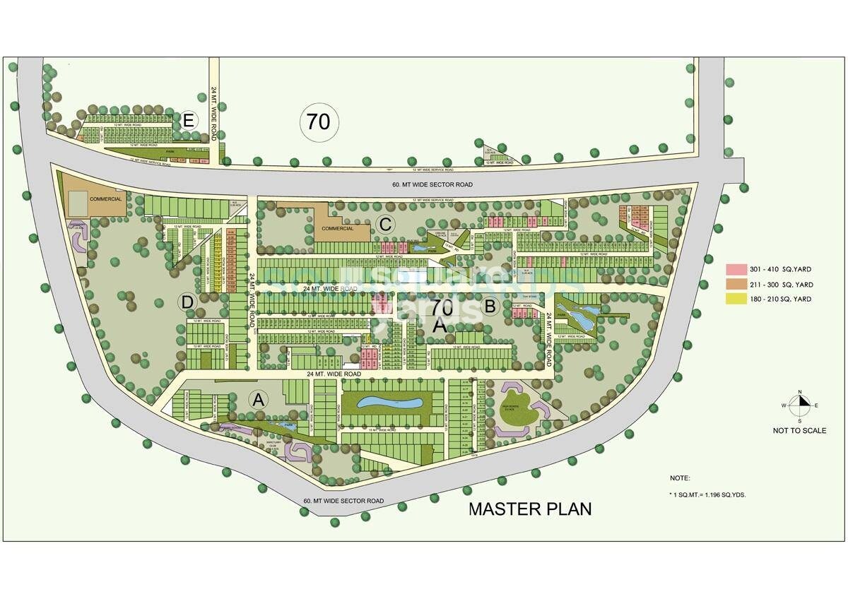 BPTP The Pedestal Master Plan Image
