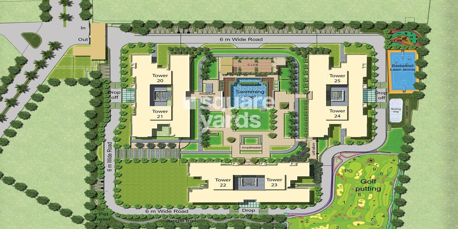 BPTP Terra Master Plan Image