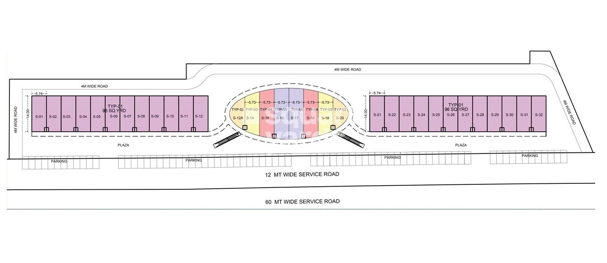 BPTP The Oval Floor Plans