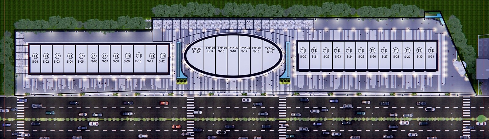 BPTP The Oval Master Plan Image 2