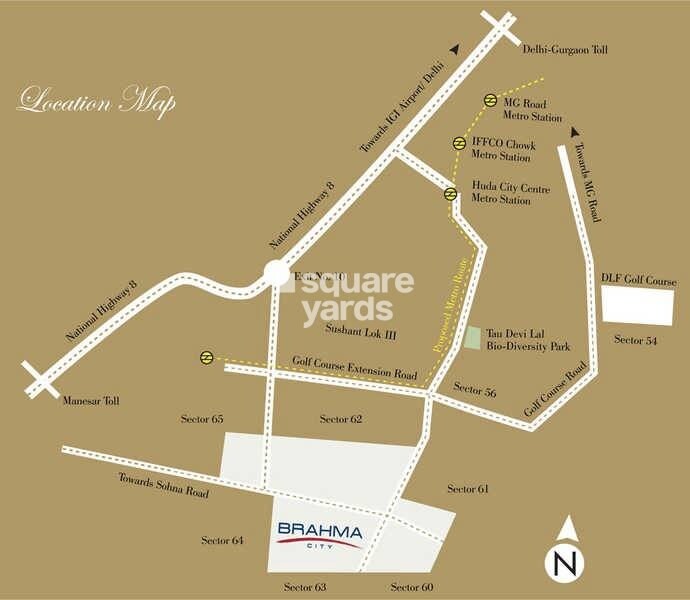 Brahma City Location Image