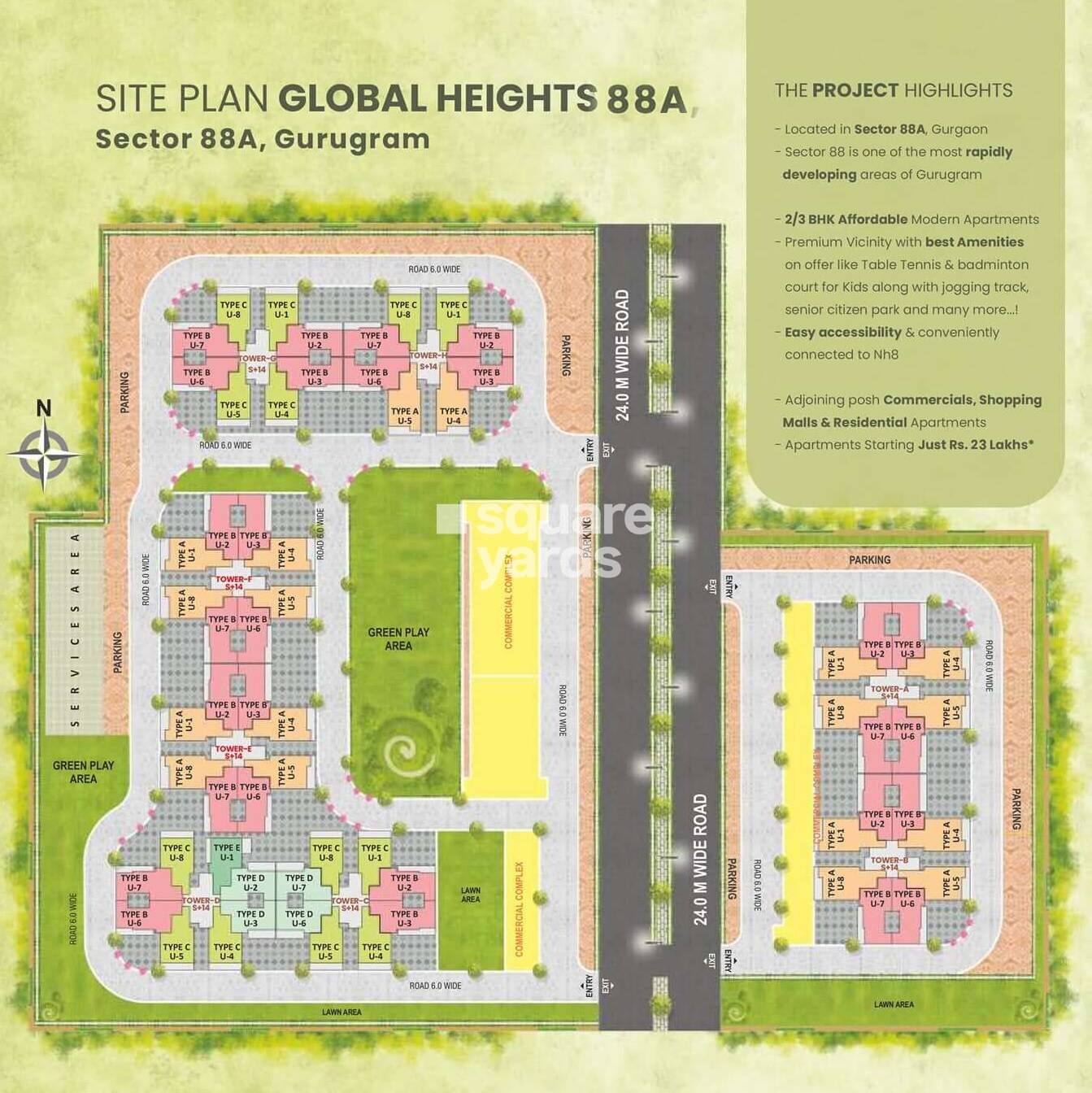 Breez Global Heights 88 Master Plan 1