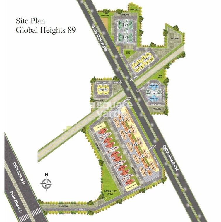 Breez Global Heights 89 Master Plan Image