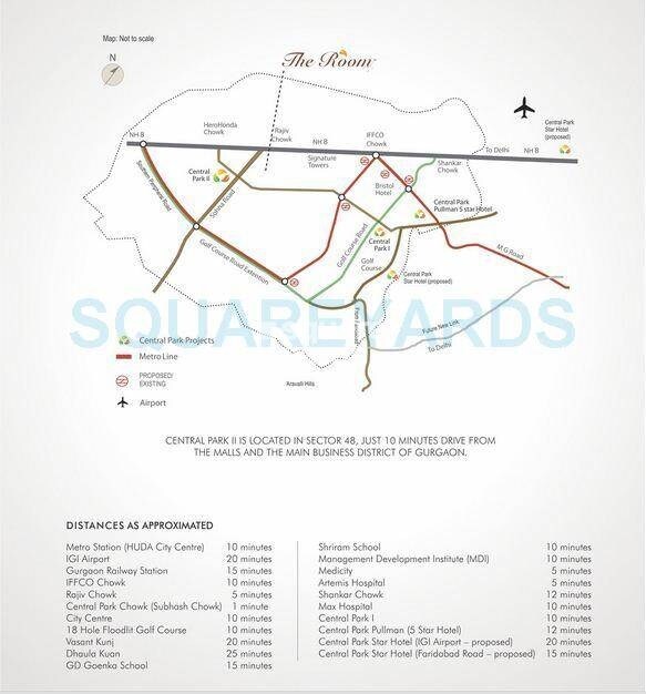 Central Park Belgravia Resort Residency Location Image
