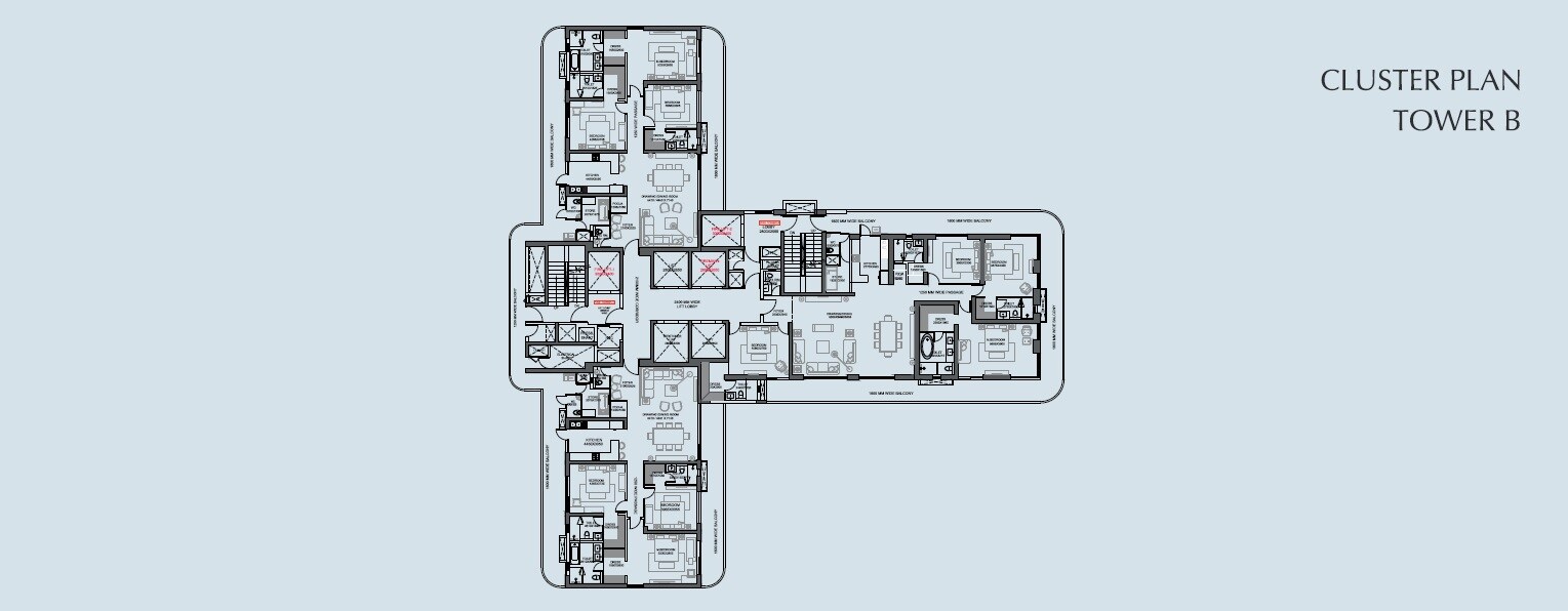 Central Park Bignonia Towers Floor Plans 2
