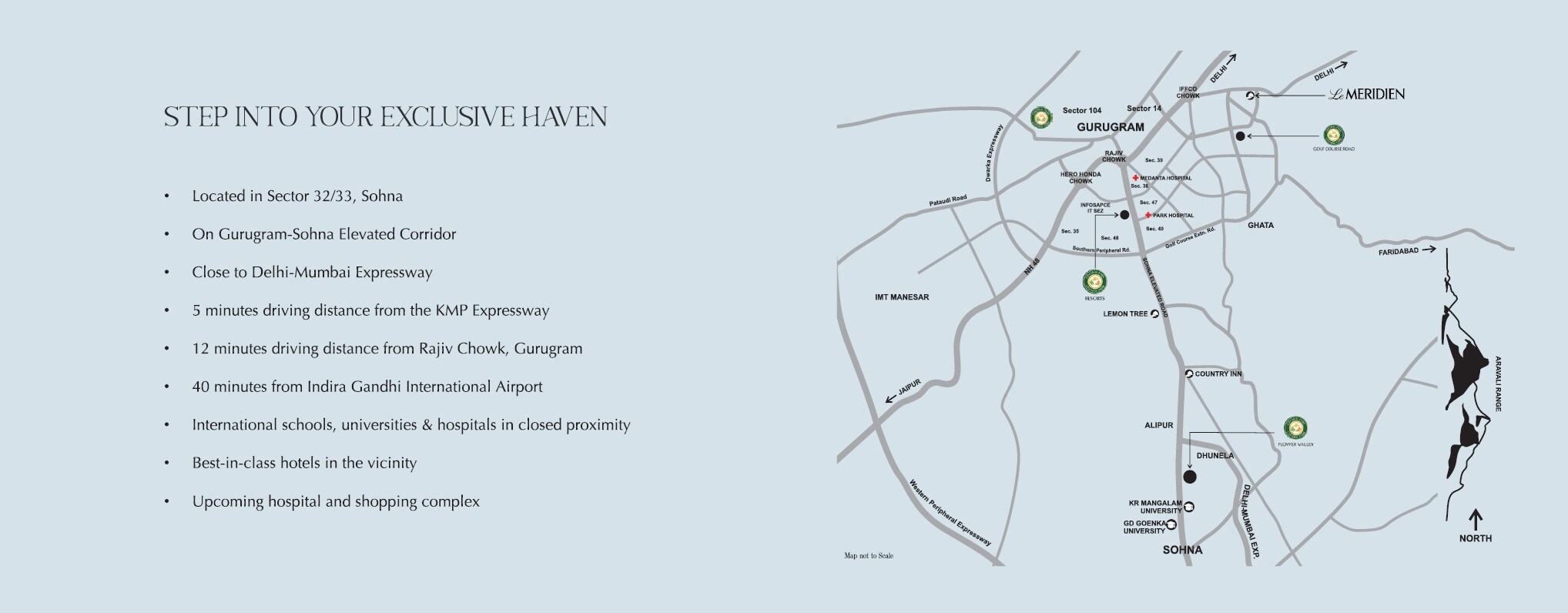 Central Park Bignonia Towers Location Image