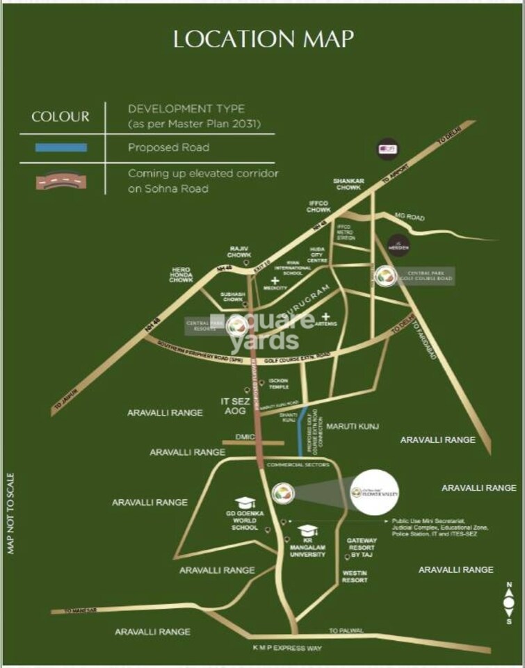 Central Park Flower Valley Mikasa Plots Location Image