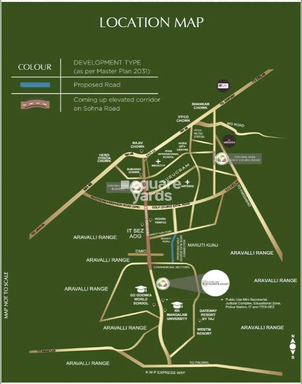 Central Park Flower Valley Mikasa Plots Location Image
