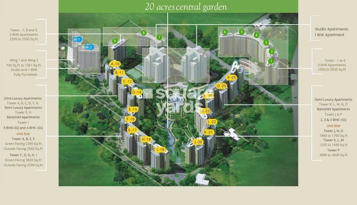 Central park I Master Plan Image