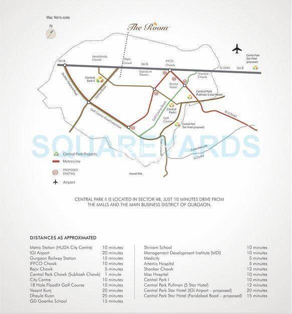 Central Park II-Belgravia Resort Residences Location Image