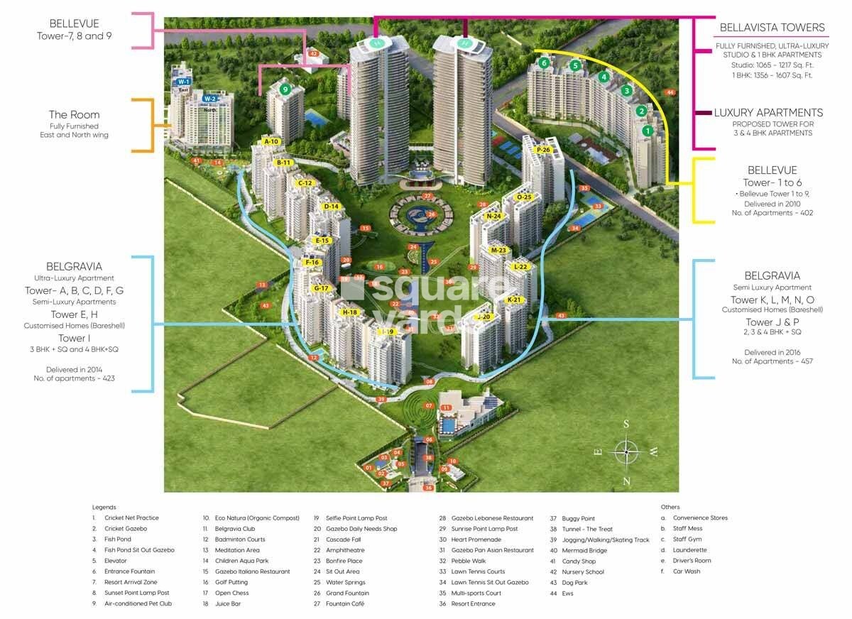 Central Park II-Bellevue Master Plan Image