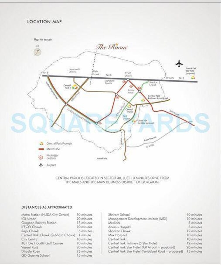 Central Park II-The Room Location Image